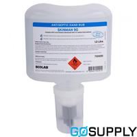 SKINMAN SOFT N - Volume: 1.2LT Alcohol Content: 90% - Carton (8 Single)