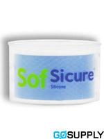 SOFSICURE SILICONE FIXATIONTAPE 2.5CM X 5M - 6pack