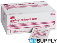SOLUPREP ANTISEPTIC WIPE - Size: Small Solution: 2%CHG 70%IPA CLEAR - Packet (200 Single)