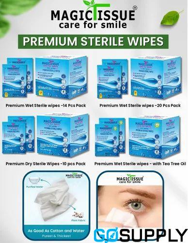 STERILE WATER WIPE SACHET PACK 50