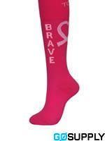 STOCKING ELLIPSIS PRO KNEE - Size: XL Design: I AM BRAVE Gender: WOMENS Compression: 20-30HG