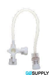STOPCOCK 3 WAY CONNECTA PLUS - Tube Length: 10CM