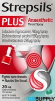 STREPSILS PLUS THROAT SPRAY - Type: Anaesthetic Volume: 20ML