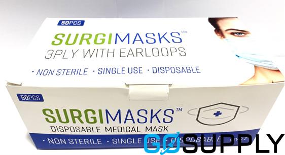 SURGI MASK FACE MASK - Pack Size: PACK 50