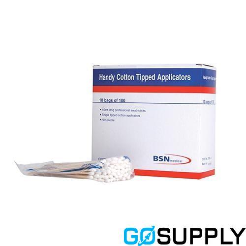 SWAB COTTON TIP - Length: 7.5CM Shaft Material: Wood