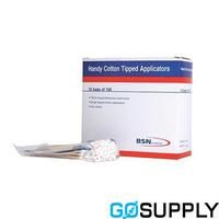 SWAB COTTON TIP - Length: 7.5CM Shaft Material: Wood - Packet (100 Single)