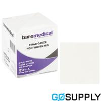 SWAB GAUZE NON-STERILE 4PLY NON-WOVEN - Size: 7.5CM X 7.5CM - Packet (100 Single)