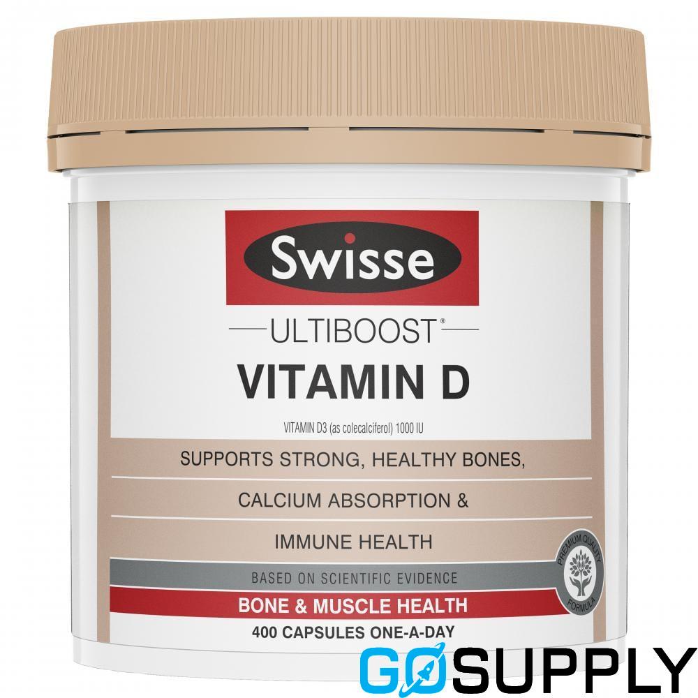 SWISSE UB - Type: Vitamin D Pack Size: 400