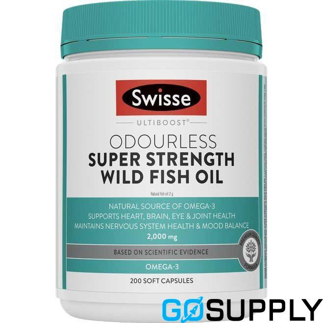 SWISSE ULTIBOOST - Type: CAP WILD FISH OIL SUPER STRENGTH