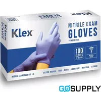 SafeMed Nitrile Gloves - Type: Powder Free Size: X-Large Pack: 100s