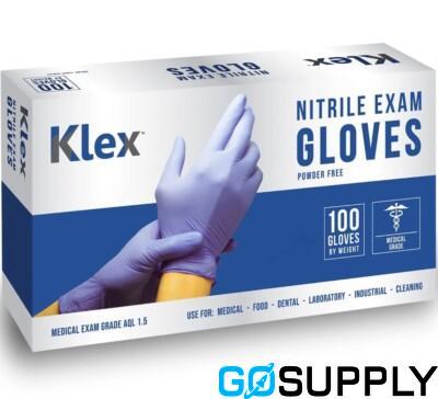 SafeMed Nitrile Gloves (XXL · Powder Free)