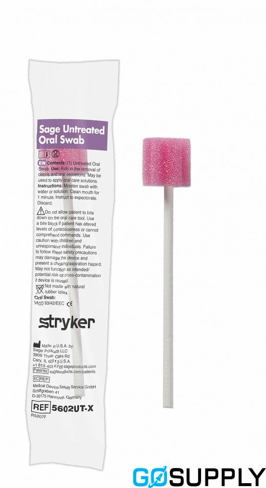 Sage Toothette Oral Swabs - Individually Wrapped Disposable Mouth Swabs
