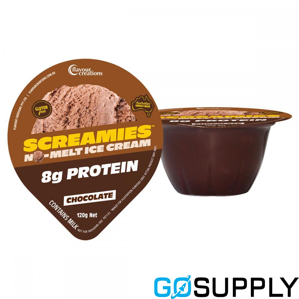 Screamies No Melt Ice Cream (Chocolate · 120 · 8g)
