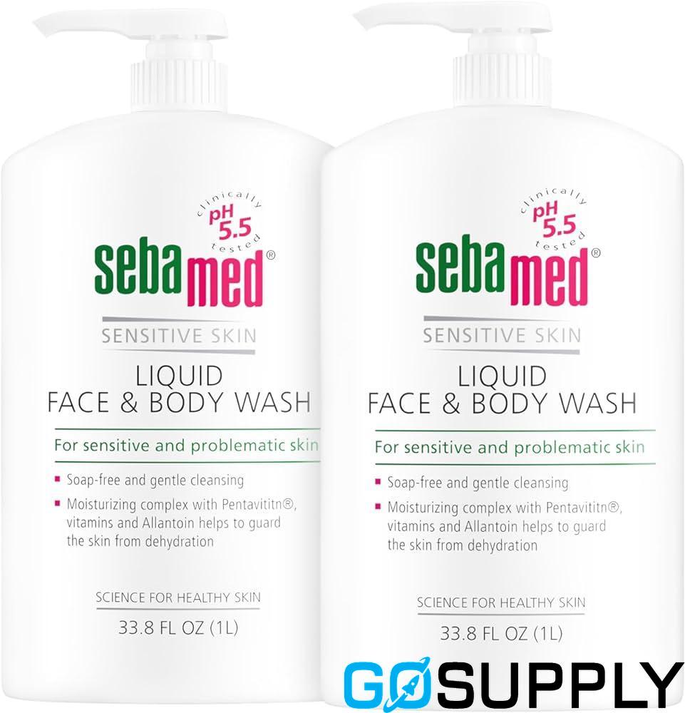 SebaMed Liquid Face and Body Wash 1L Pump