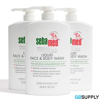 SebaMed Liquid Face and Body Wash 1L Pump