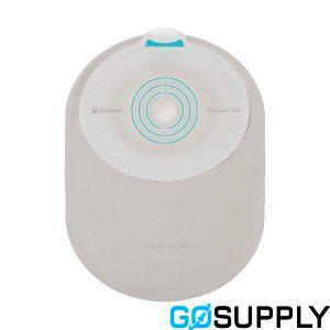SenSura 1-Piece Closed Bag - Size: Maxi 550ml Stoma Opening: Pre-cut 25mm Color: Opaque Convexity: Flat
