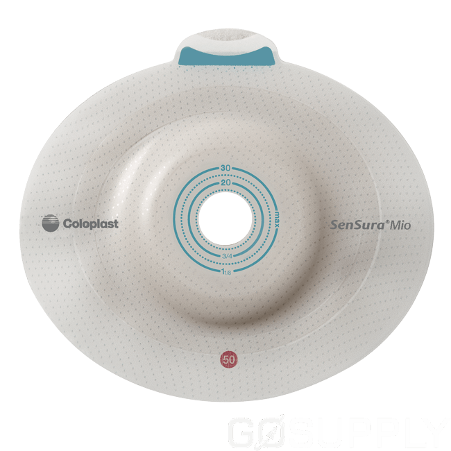 SenSura Click Shallow Convexity base plate - Pre-cut: 35mm Flange: 60mm