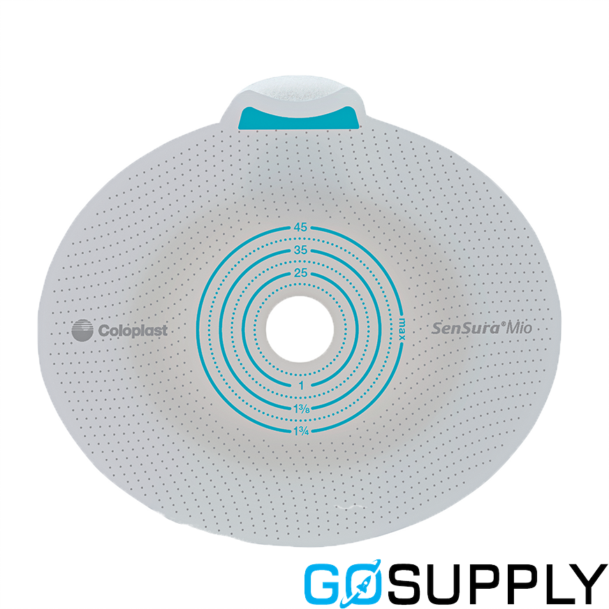 SenSura Mio Click Baseplate - Flange: 60mm Convexity: Deep Pre-cut: 35mm