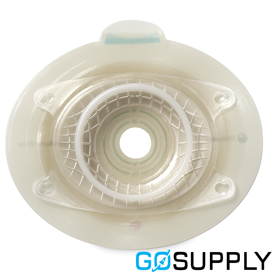 SenSura Mio Flex Baseplate - Convexity: Deep Pre-cut: 41mm Size: 70mm Convexity: Deep Pre-cut: 41mm Size: 70mm