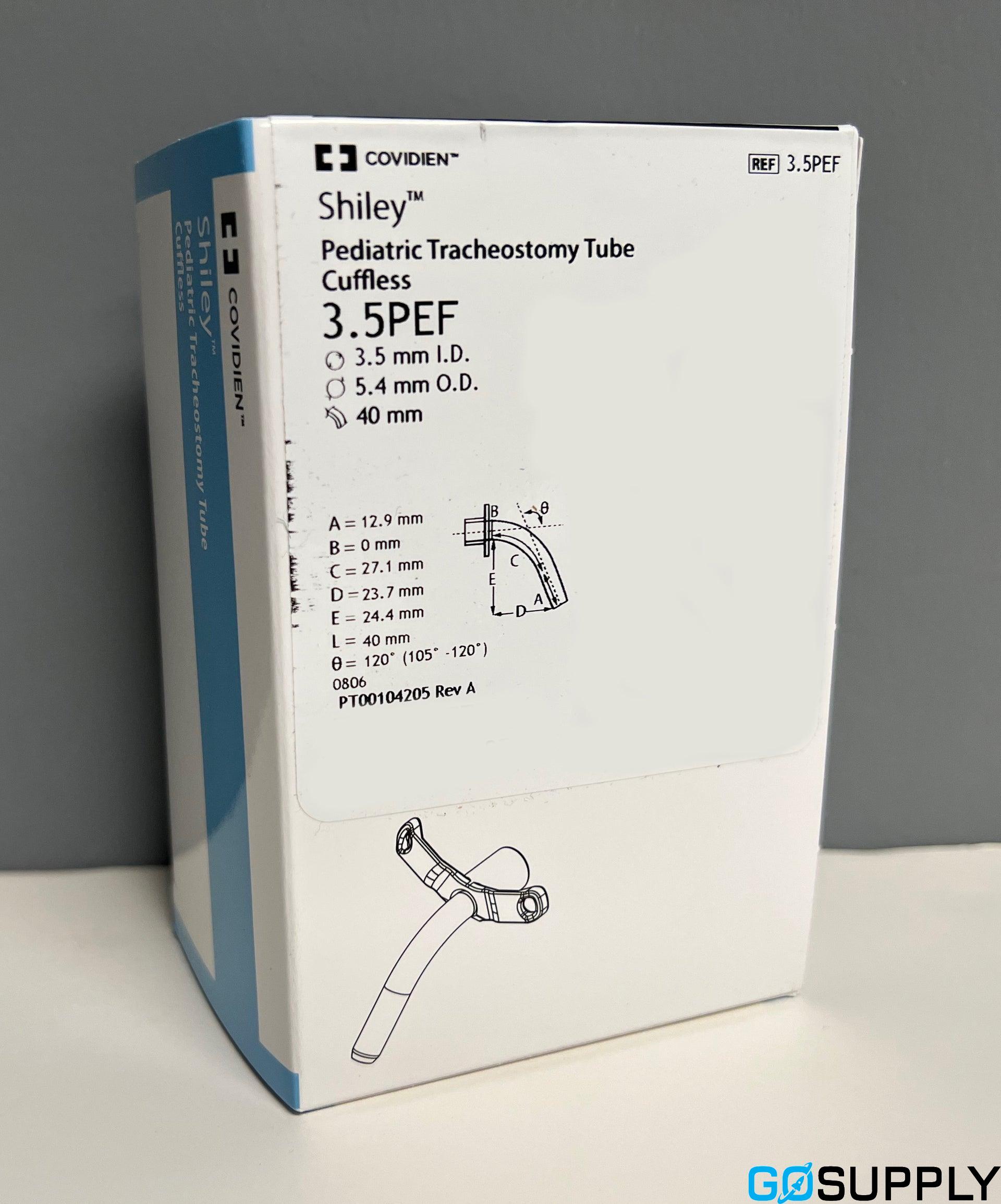 Shiley Pediatric Tracheostomy Care Tubes 3.5