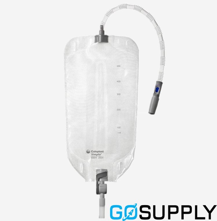 Simpla Profile Short Tube Leg Bag 6cm / 500ml (sterile) 10's