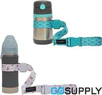 Sippy Cupts Straps for Baby (Grey/Rainbow)