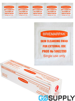 Briemarpak Skin Cleansing Swab 2% CHG + 70% IPA - Ctn/5000