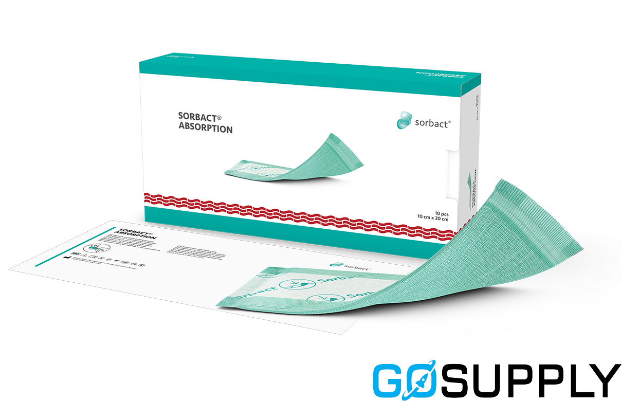 Sorbact Absorption Dressing (10cm x 20cm)
