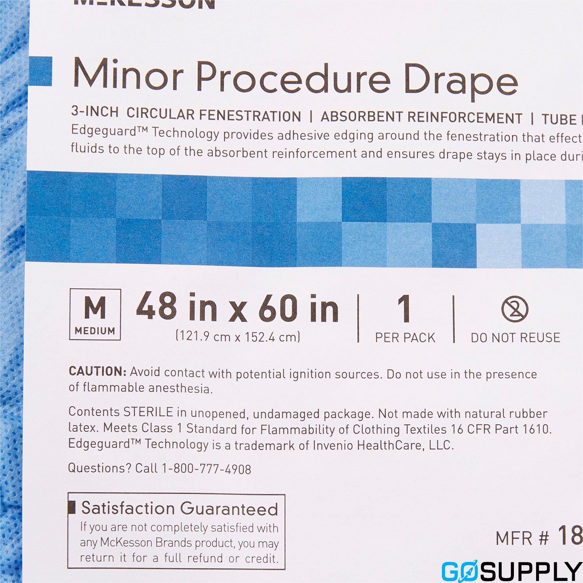 Sterile Absorbent 3/4 Surgical Drape