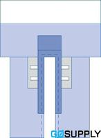 Sterile Cardiovascular Split Drape - Carton
