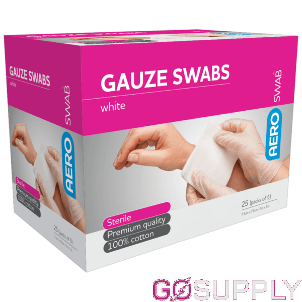 Multigate Sterile Gauze Swabs (7.5cm x 7.5cm · Standard)
