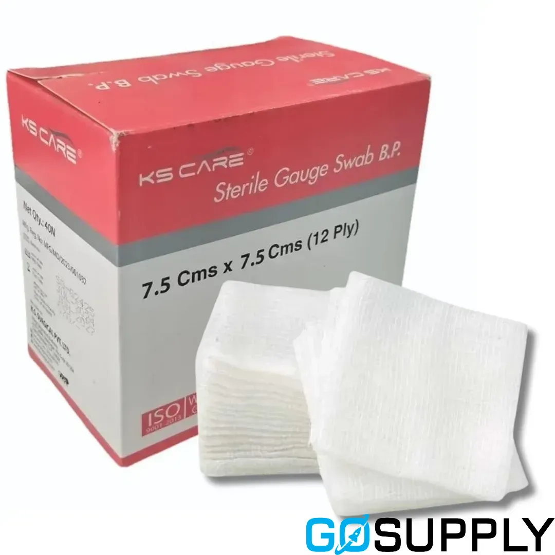 Multigate Sterile Gauze Swabs (7.5cm x 7.5cm · Standard)