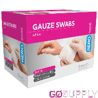 Multigate Sterile Gauze Swabs (7.5cm x 7.5cm · Standard) - Dispenser