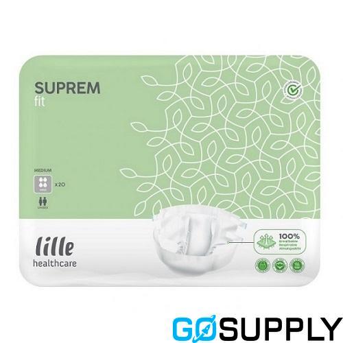 Lille Suprem Fit Adult Briefs (S · 60-100cm · 2190ml · Maxi)