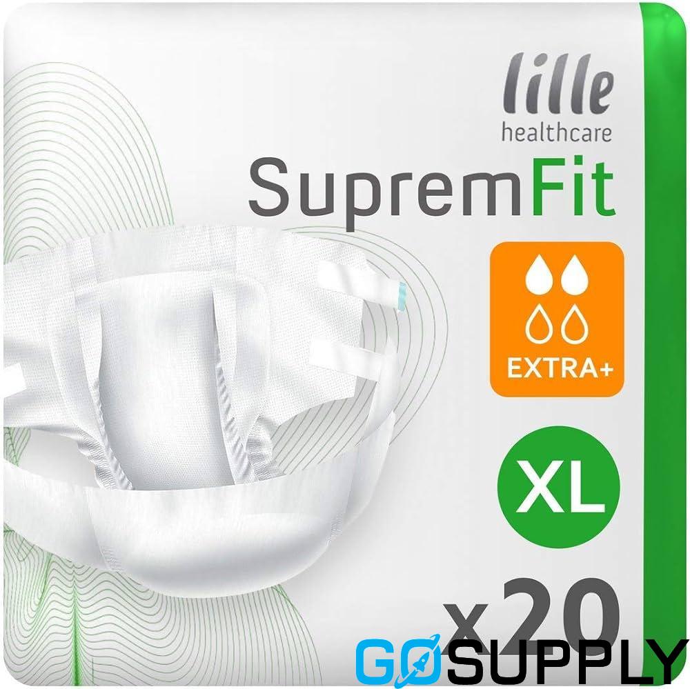 Lille Suprem Fit Adult Briefs (XL · 110-160cm · 3200ml · Extra Plus)
