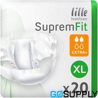 Lille Suprem Fit Adult Briefs (XL · 110-160cm · 3200ml · Extra Plus) - Carton