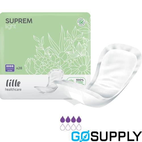 Suprem Light Incontinence Pads (600ml · Extra)