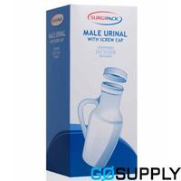 SurgiPack Male Urinal - Feature: With Screw Cap Volume: 1L - Single