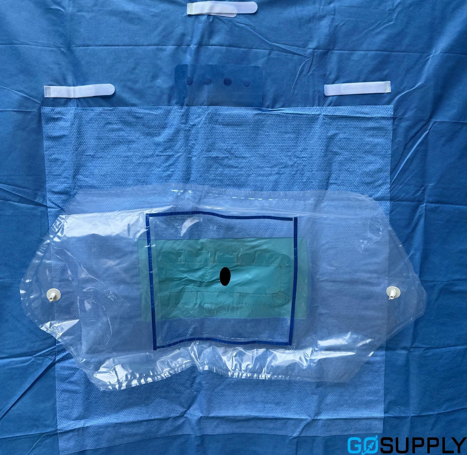 Surgical Drape with Fluid Pouch