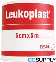 TAPE SURG ST LEUKOPLAST STD TAN - Size: 5CM X 5M - Packet (6 Single)