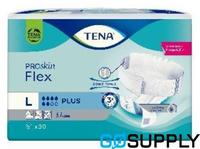 TENA FLEX PROSKIN - Size: LARGE Absorbency: PLUS - Packet (30 Single)