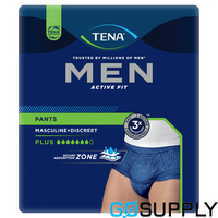 TENA MEN - PANTS NAVY M ACTIVE FIT - Medium - Pack 9