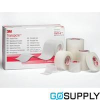 TRANSPORE SURGICAL TAPE - Width: 25MM Length: 9.1M Pack Size: 12 - Single