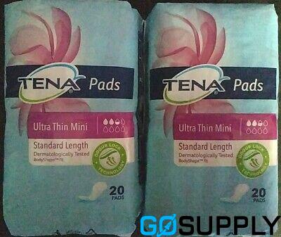 Tena Pad Incontinence Ultra Thin Female 165ml Capacity 20Pk