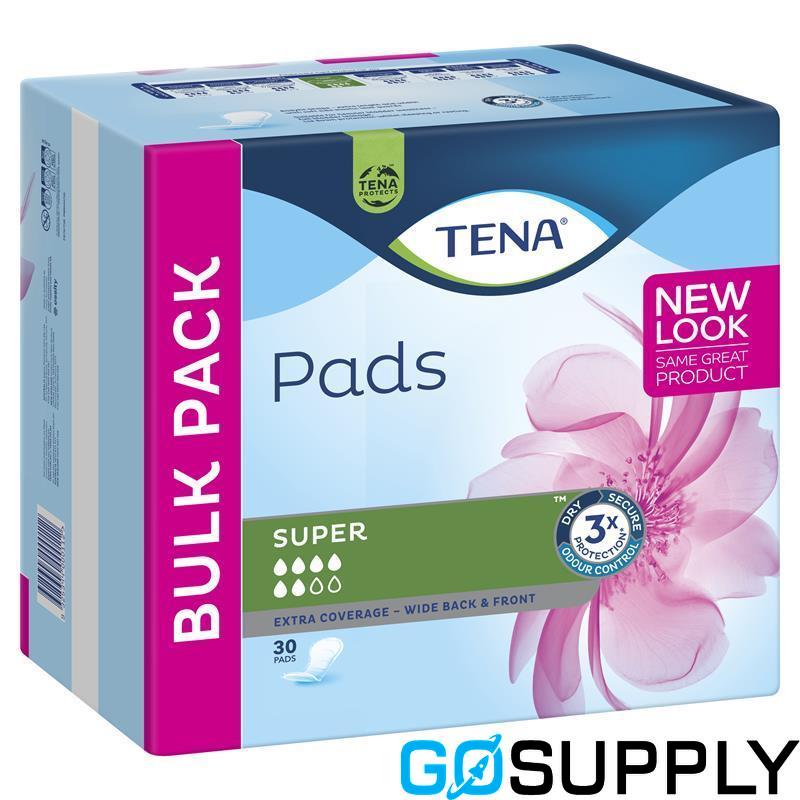 Tena Pad Lady Super - Pack Size: 30pk Carton: 6