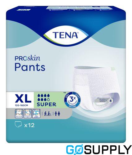 Tena Proskin Pants - Absorbency: Super Size: X-Large Hip Size: 120-160cm