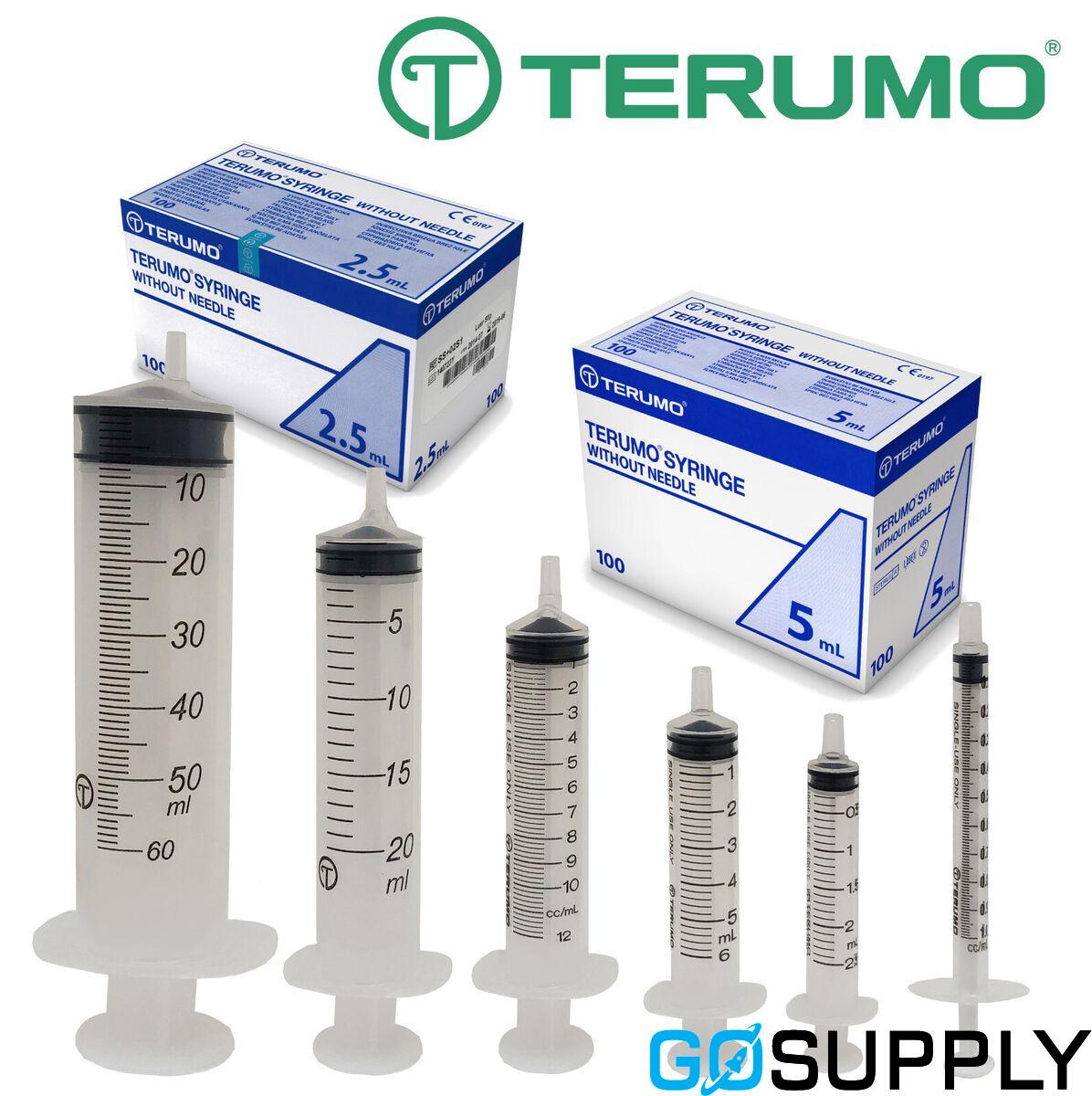 Terumo Luer Slip Syringe - Volume: 1ml Quantity: 100