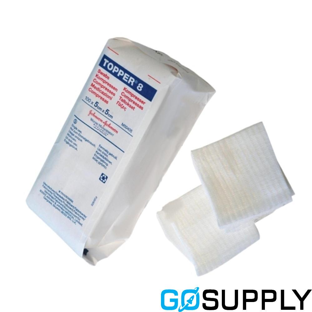 Topper Gauze Non-Sterile 5cmx5cm 100's