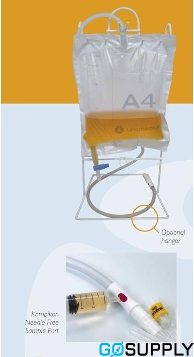Unomedical Urinary Drain Bag 2L Closed System
