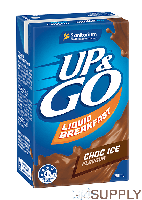 Up&Go Chocolate Flavored Liquid Breakfast - Nutritious and Ready-to-Drink x12